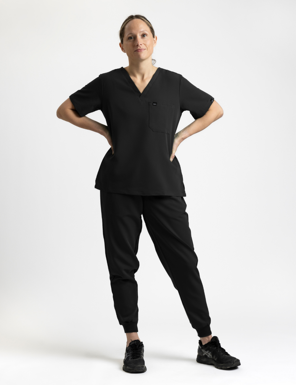 Black Female Scrub Set