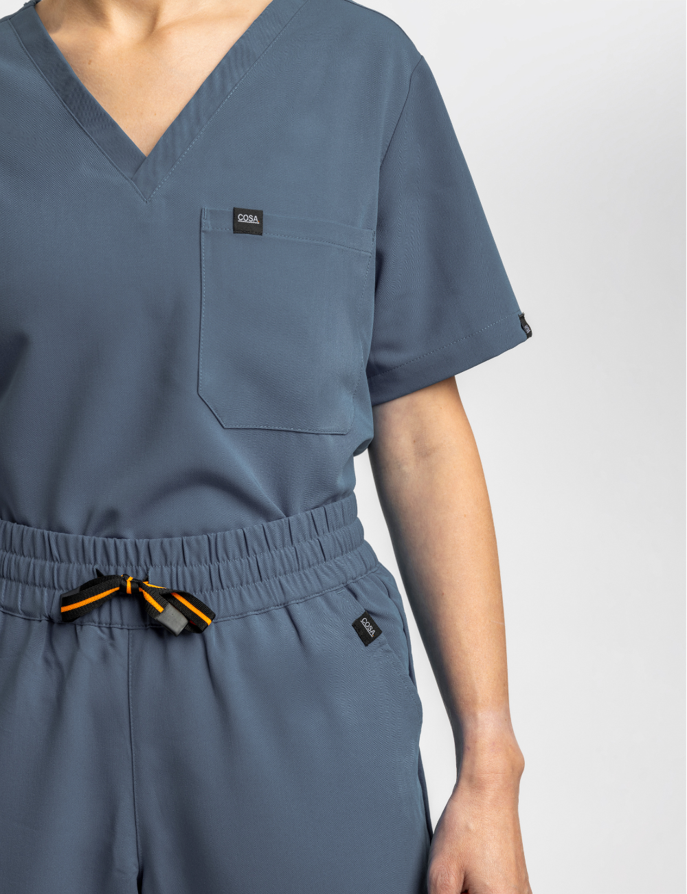 Grey Female Scrub Set